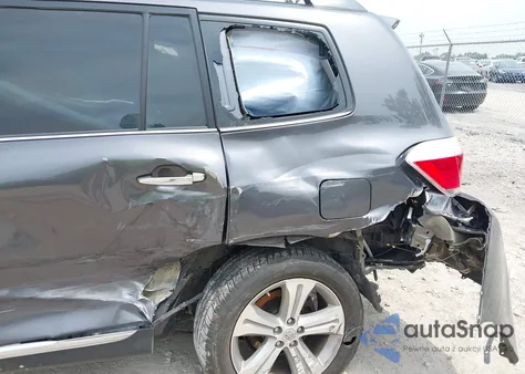 2013 Toyota Highlander Limited V6 z USA, uszkodzony, nr VIN 5TDDK3EH4DS216786